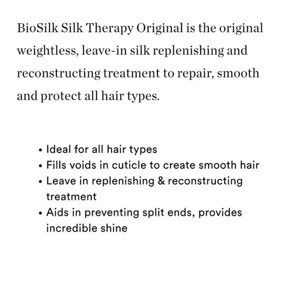 JUMBO Biosilk Silk Therapy Original (12 oz) LEAVE IN TREATMENT - Picture 3 of 9